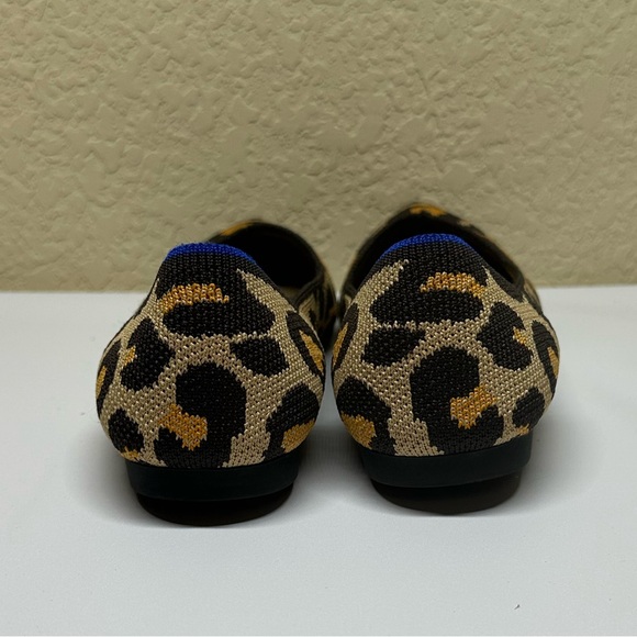 Rothy’s Cheetah Print Flats Comfort Shoes 6.5 - Picture 6 of 13